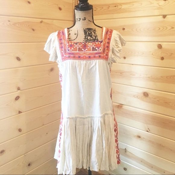 Free People Day Glow Boho Dress NWT Small … - Picture 1 of 8
